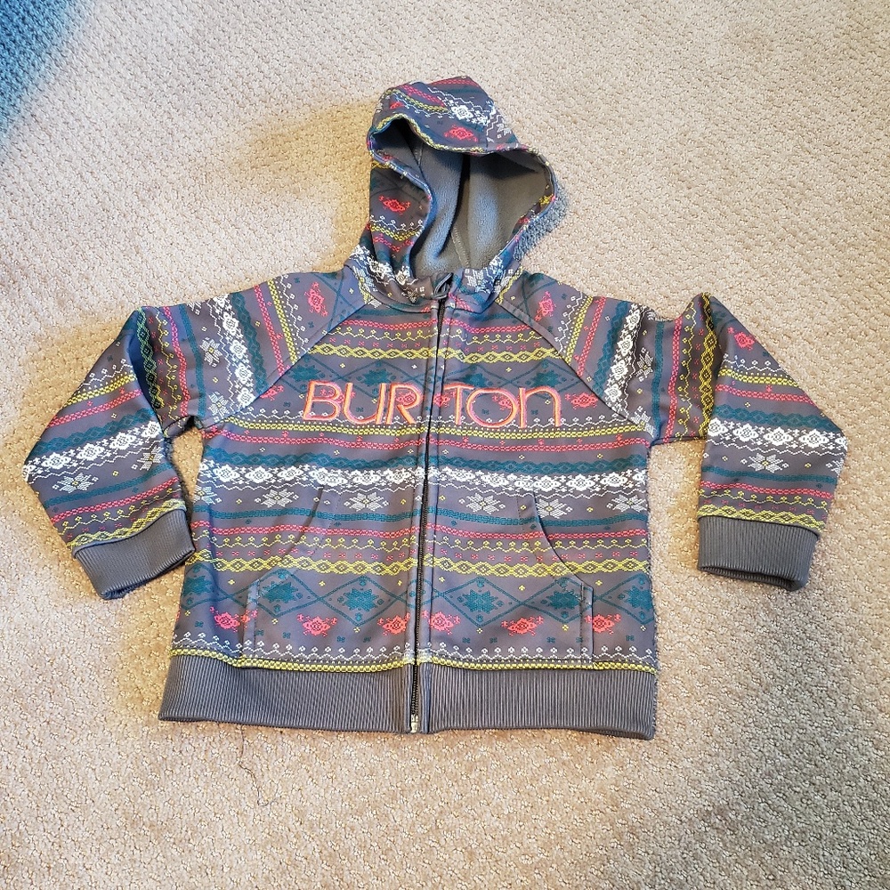 Burton Kids Crown Bonded Full Zip Hoodie - 3T